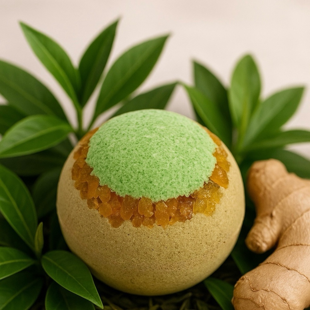 5 Pack - Bath Bombs - White Tea & Ginger